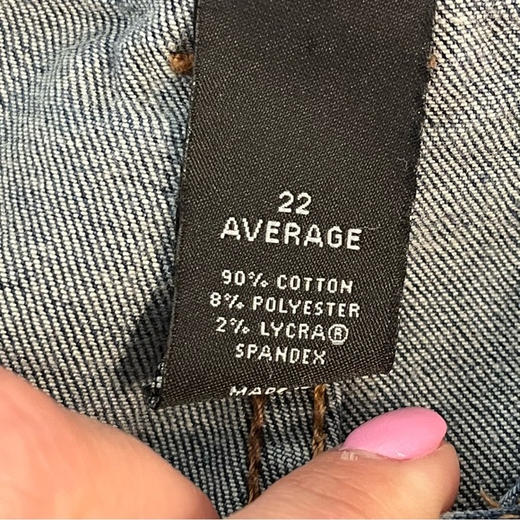 Lane Bryant skinny denim jeans size 22 Average - Picture 7 of 7